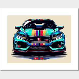 Honda Civic Type R Posters and Art